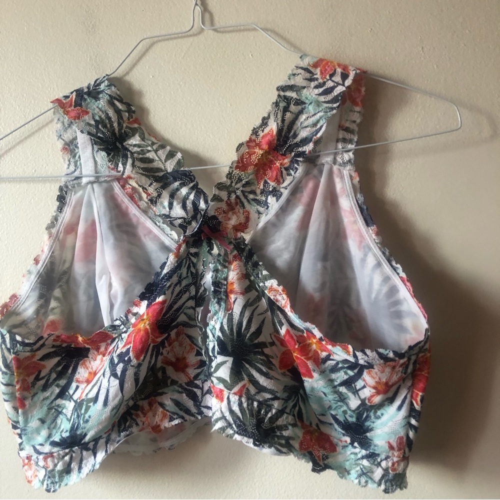 ❤️Cacique Lace Floral Bralette Bra Size 22/24 - Picture 4 of 7